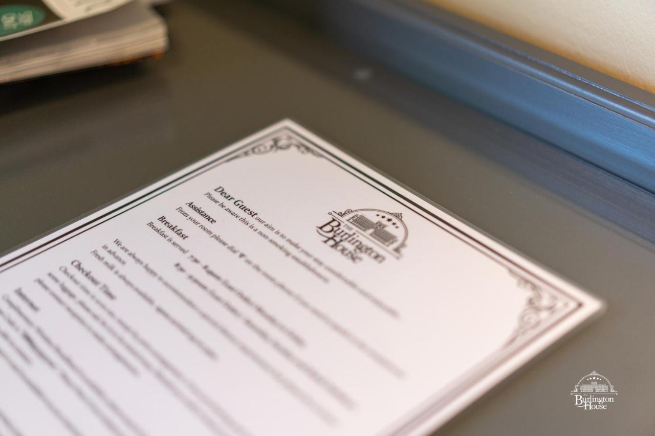 オックスフォード Burlington House Boutique Bed & Breakfast エクステリア 写真 A letter from the President of the United States